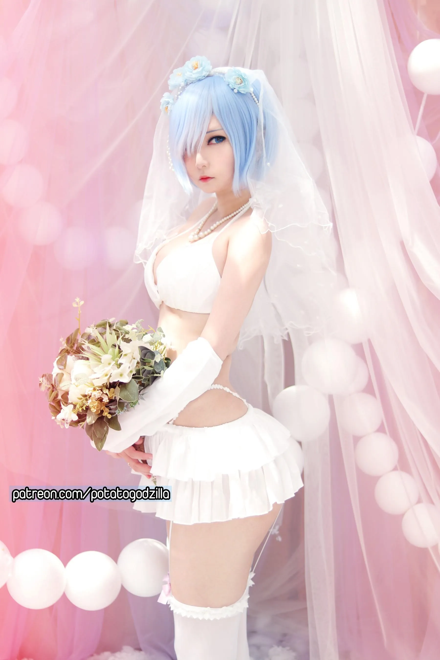 Potato Godzilla – NO.81 Bride Rem [43P]插图2